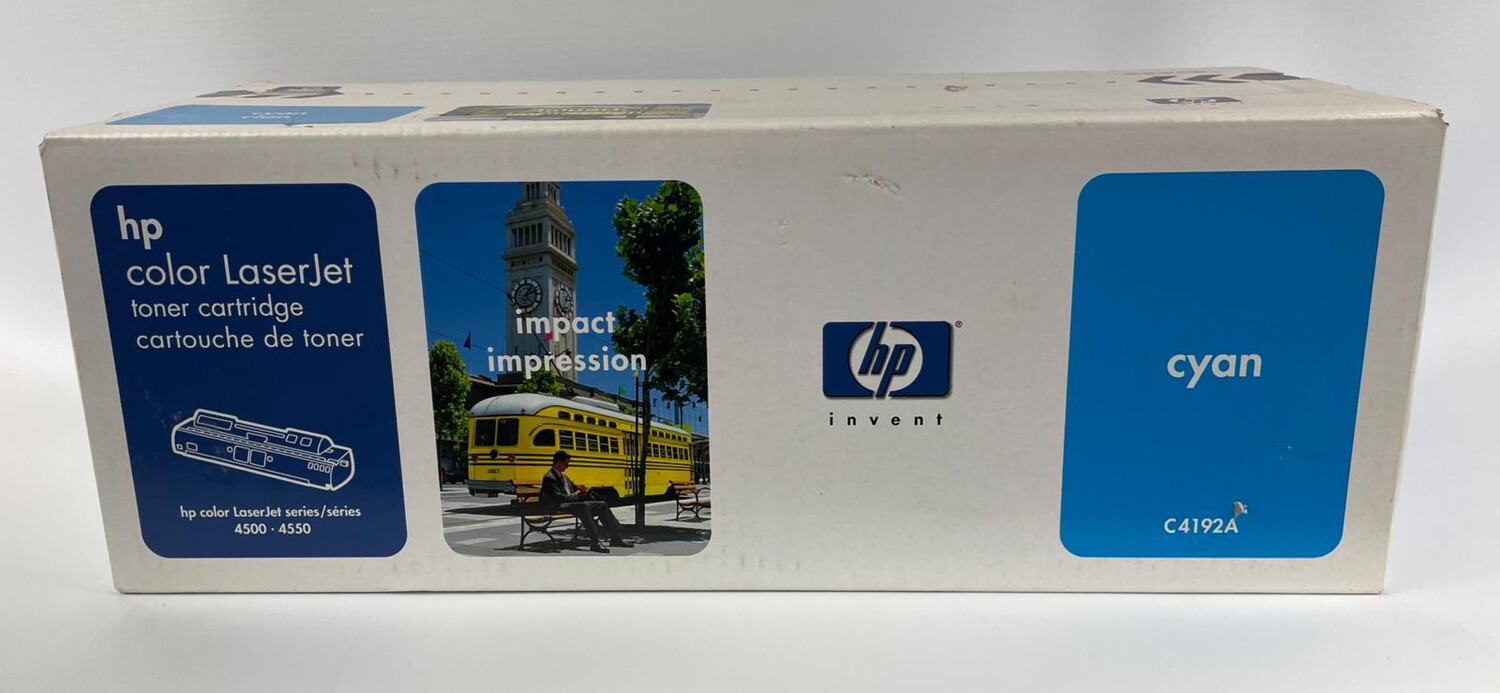 Cartucho De Tóner Hp C4192a Cyan Original