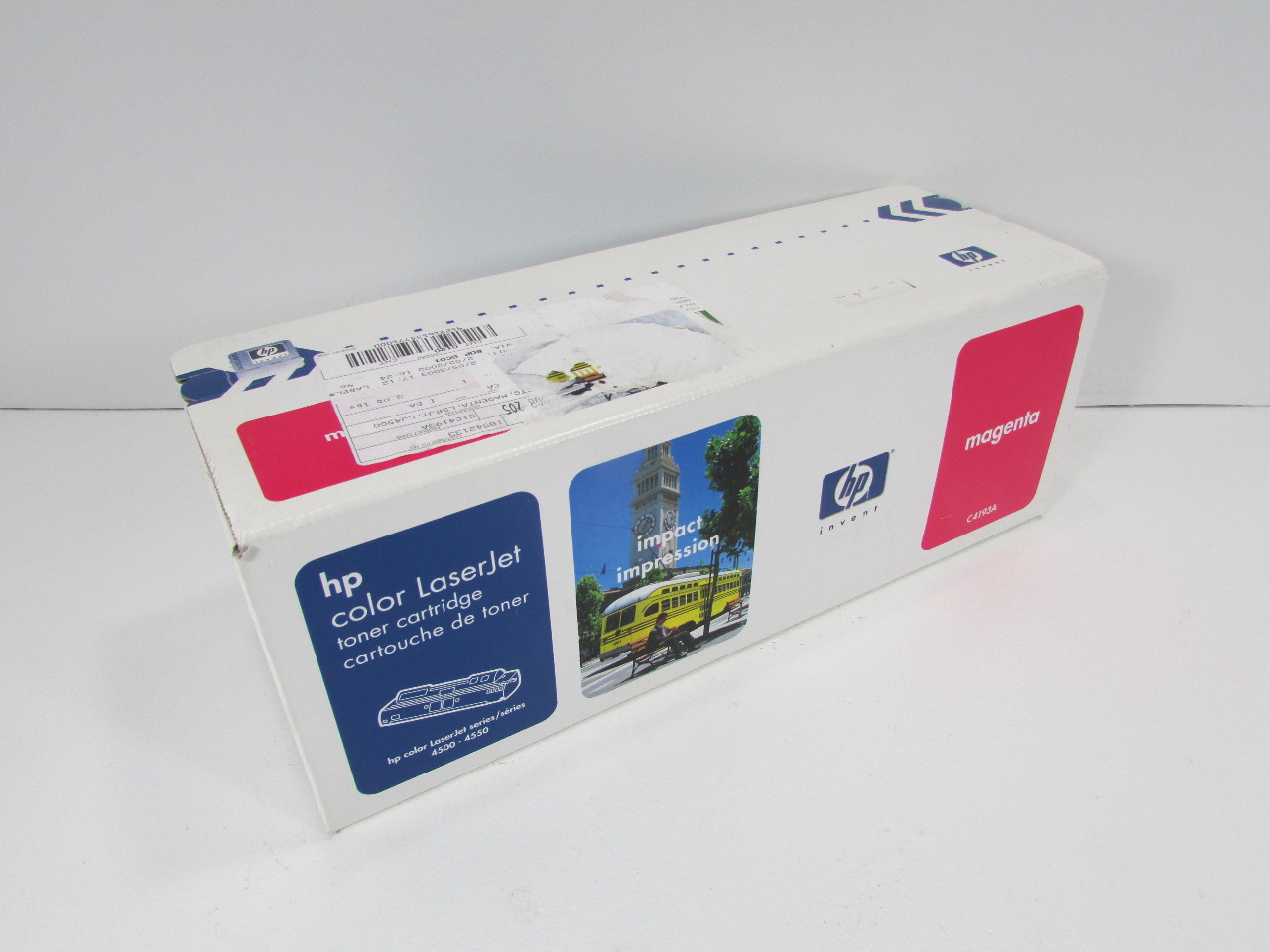 Cartucho Original De Tóner Hp Laserjet C4193a Magenta