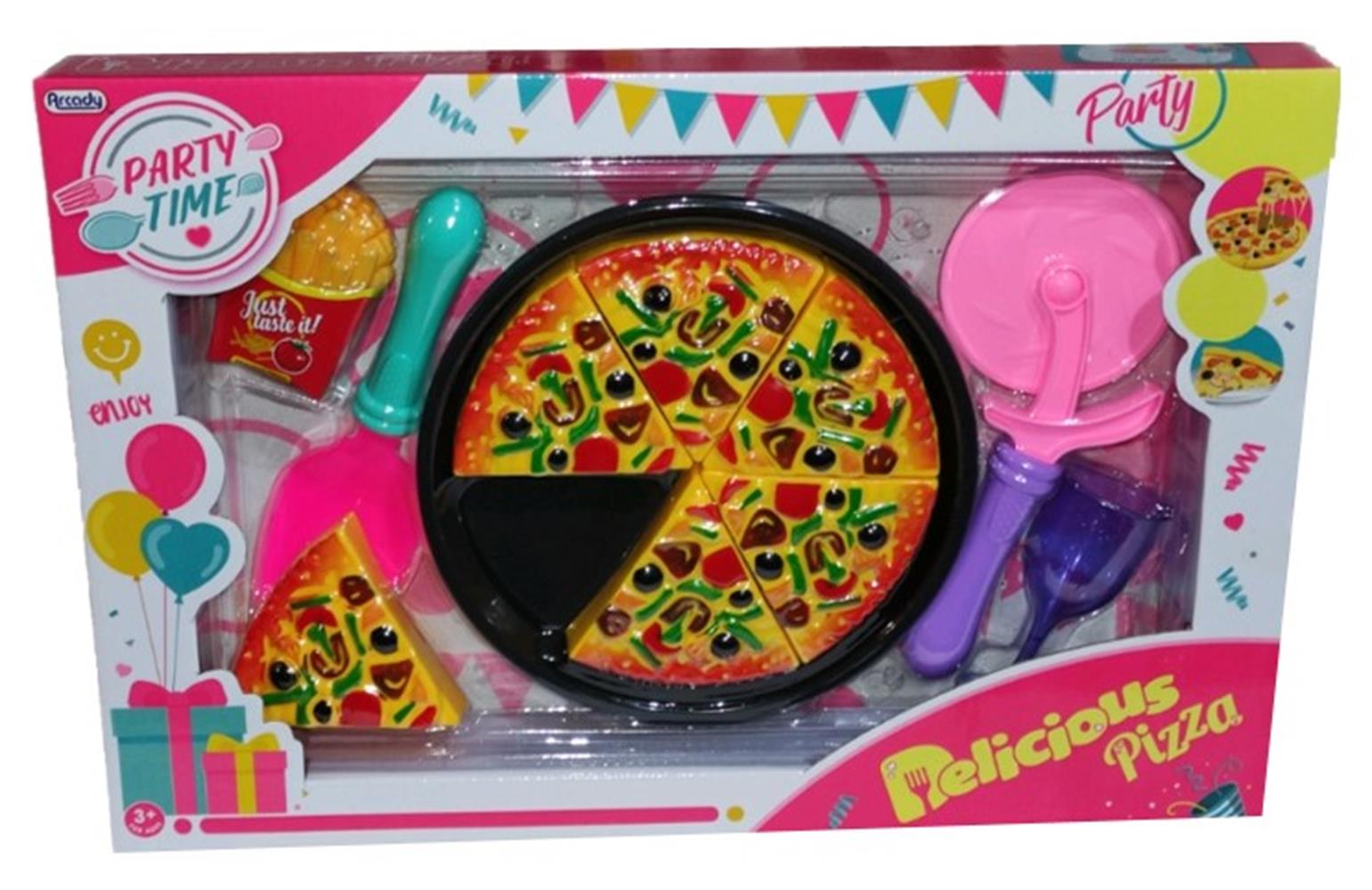 Set De Comida Didáctico Delicious Pizza Party Time