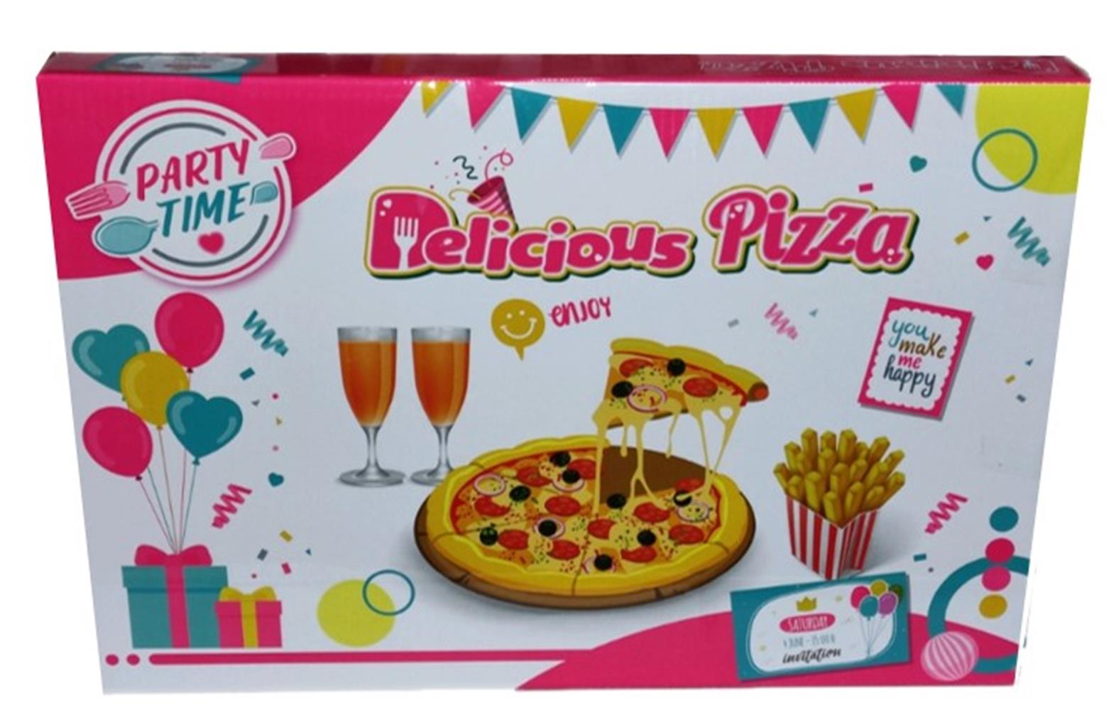 Set De Comida Didáctico Delicious Pizza Party Time
