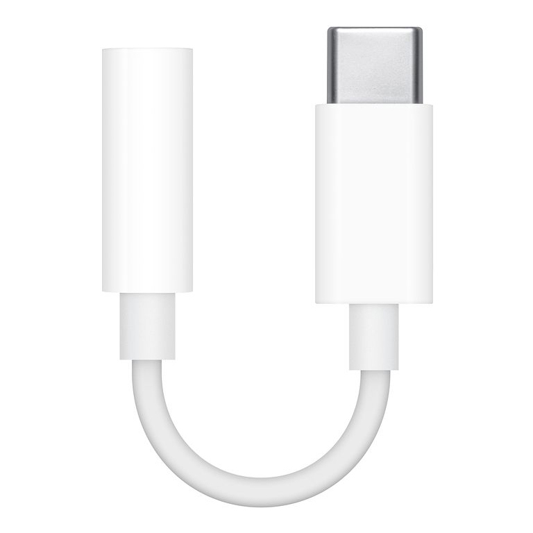 Adaptador de USB tipo C a Audífonos Auxiliar 3.5 mm