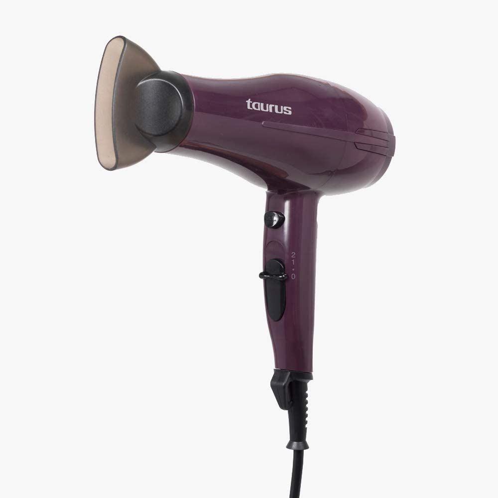 Secadora de cabello Taurus filtro removible Morado FASHION-1800