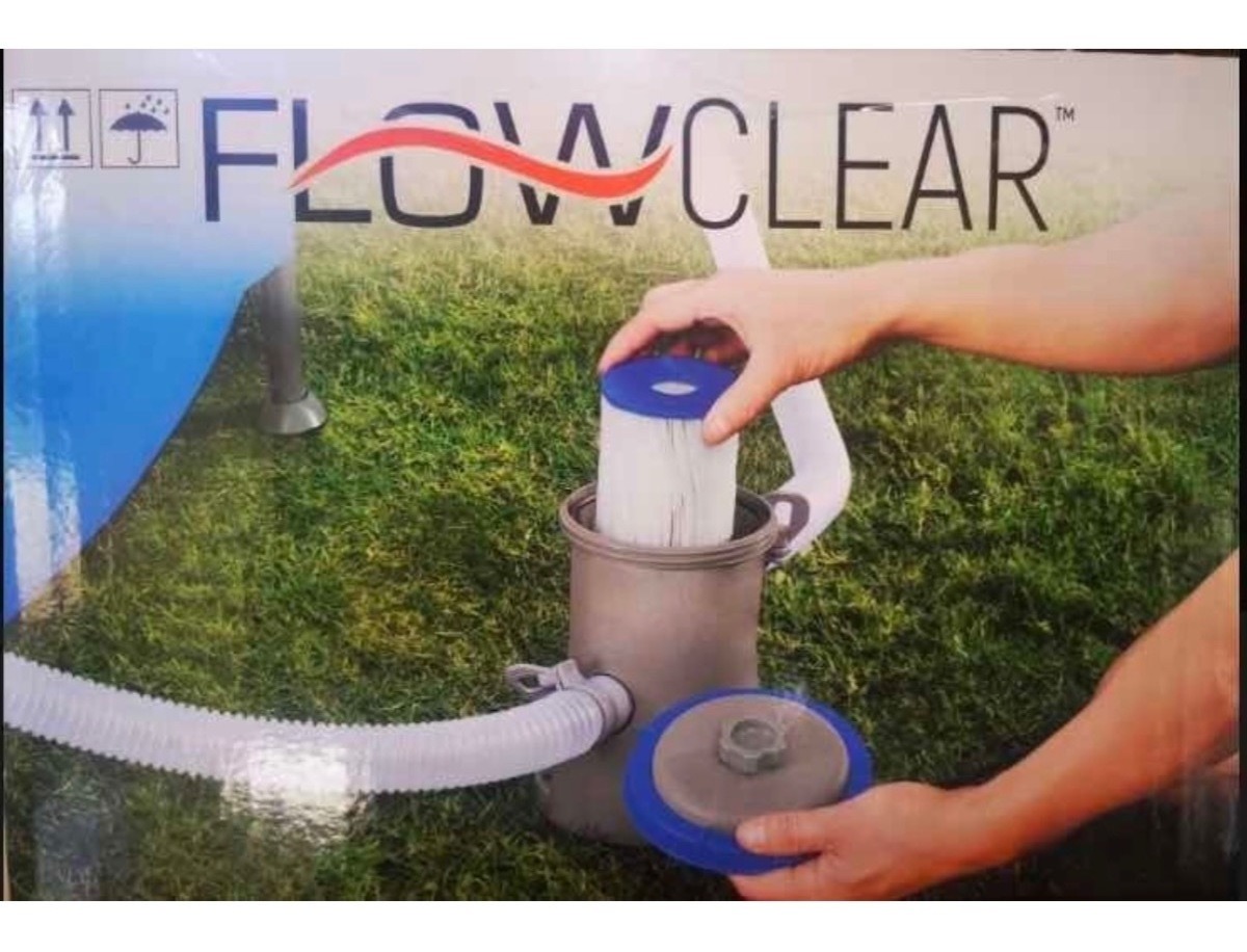 Bomba de filtrado para alberca Bestway 1,100-8,300 L
