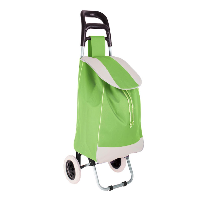 Carrito Sencillo Plegable Para Mandado, Resistente VERDE