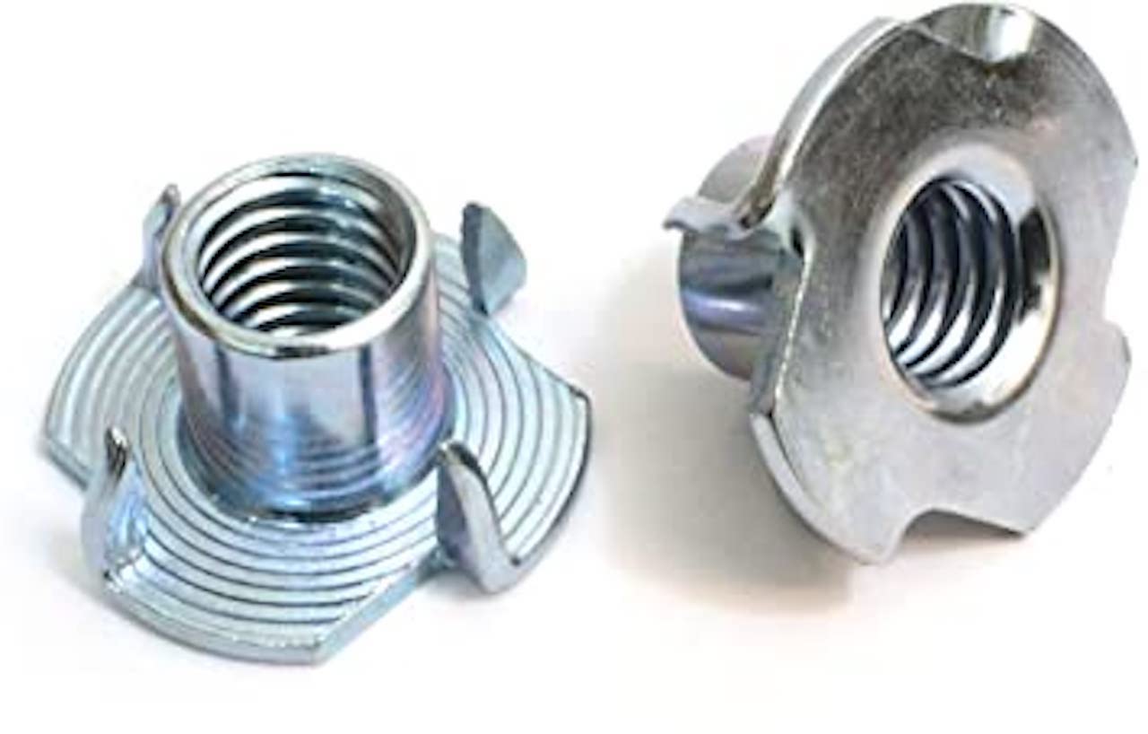 Tuerca Inserto Tipo T - Nut Tino De 1/4 / 100 Piezas