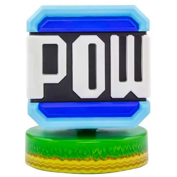 Lampara De Mesa Edicion Mario Bros Pow Block Light
