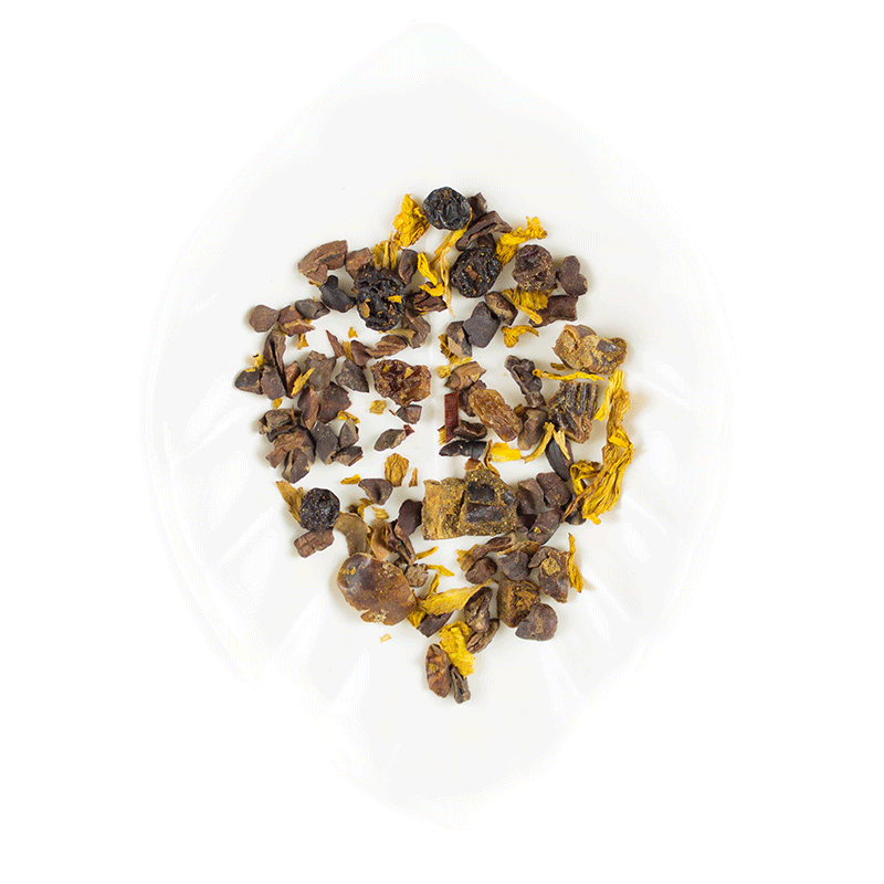 Té infusión frutal Tisana Eurote sabor Dátil Choco Chile 250 g