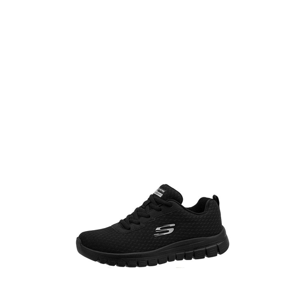 Tenis Skechers negro Dama Original Memory Foam