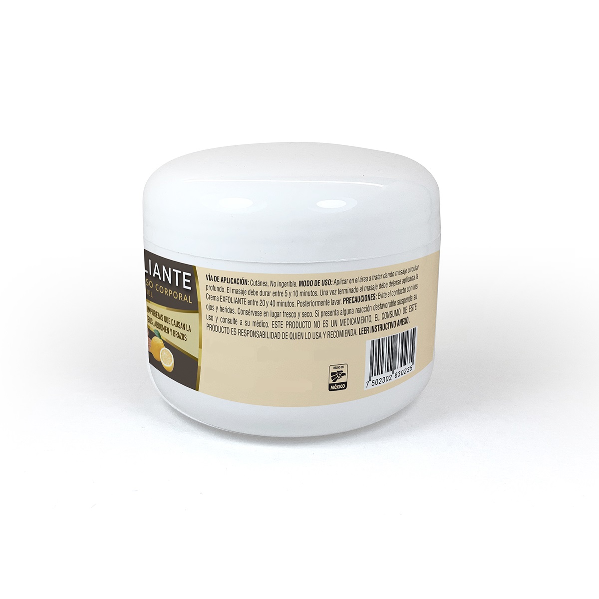 Crema Exfoliante NAGIR Cosmética Anti Celulitis de 250 g