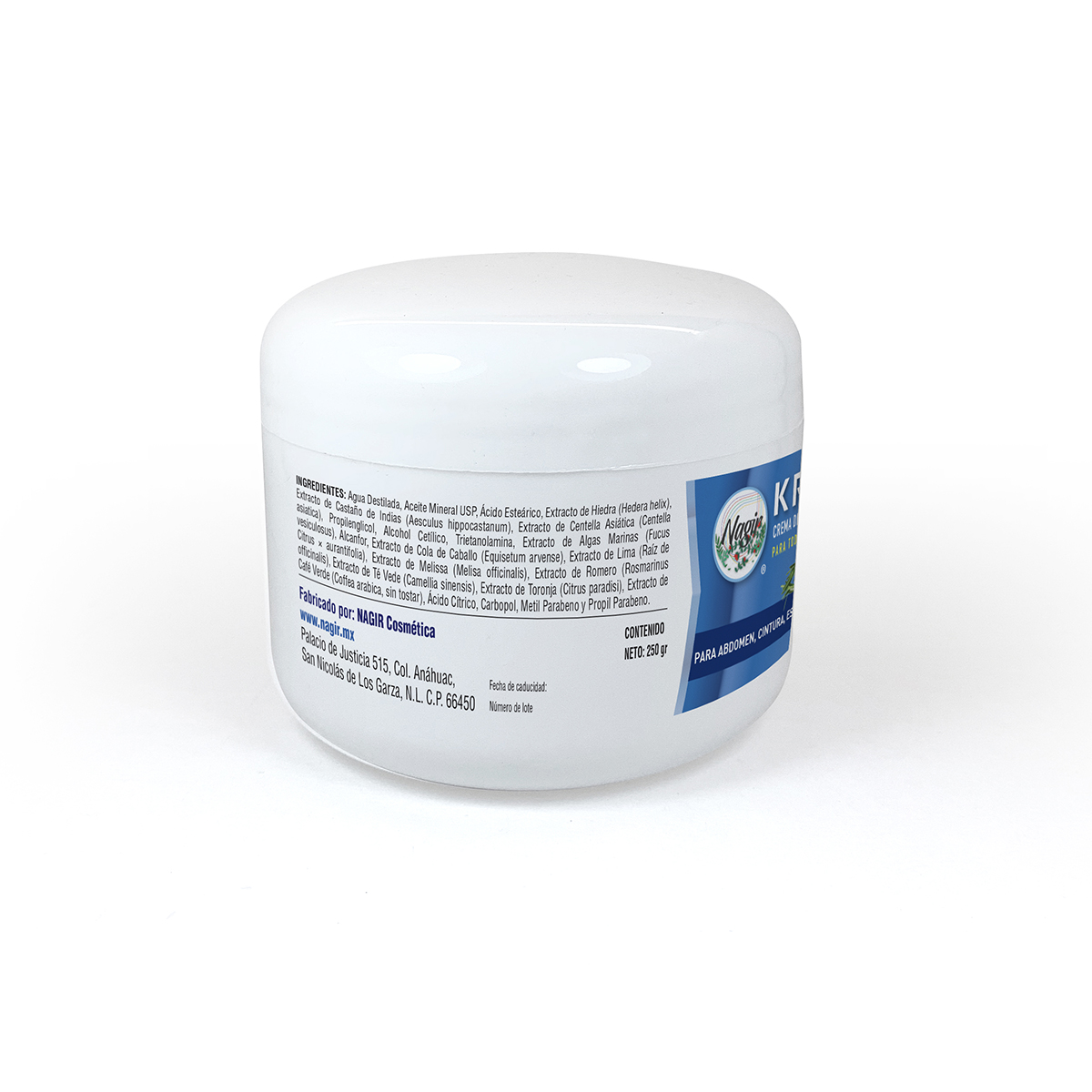 Crema Reductora KRYOFIT para Hombre de 250 g