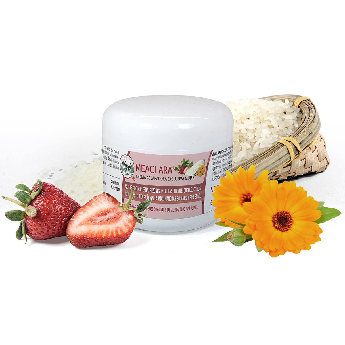 Crema Aclarante MEACLARA para Mujer de 120 g