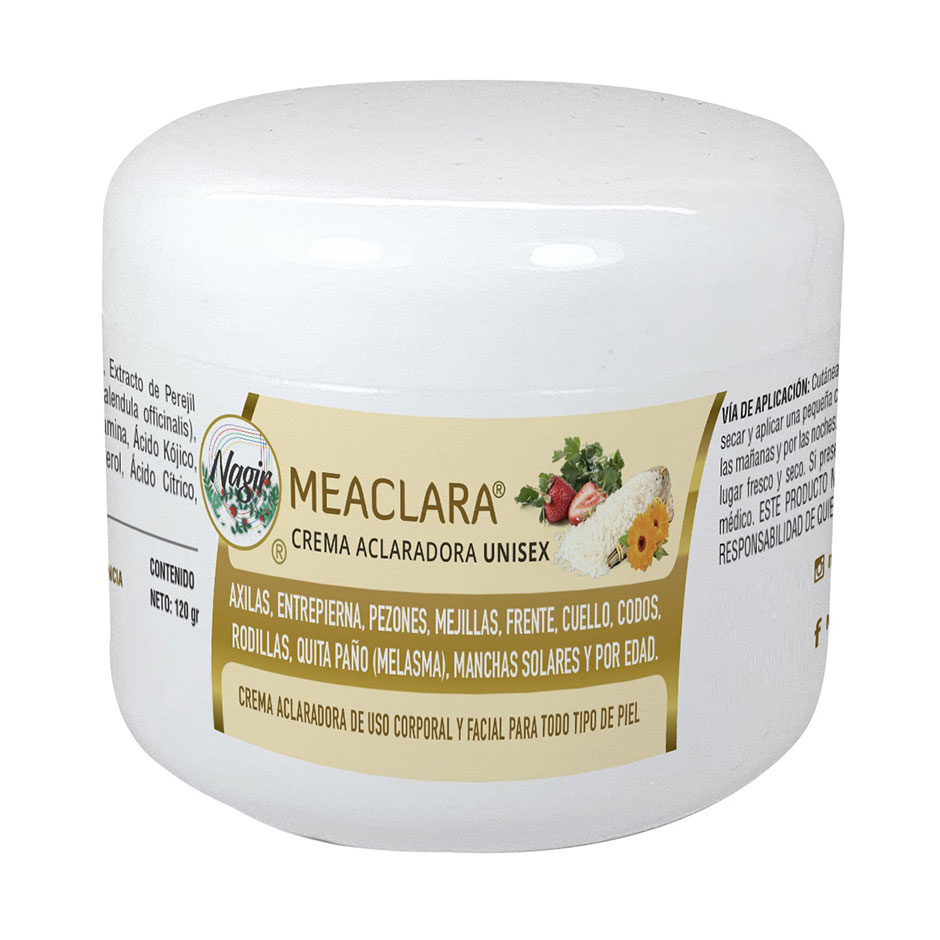 Crema Aclarante MEACLARA Unisex de 120 g