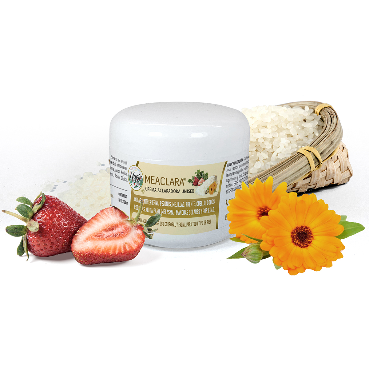 Crema Aclarante MEACLARA Unisex de 120 g