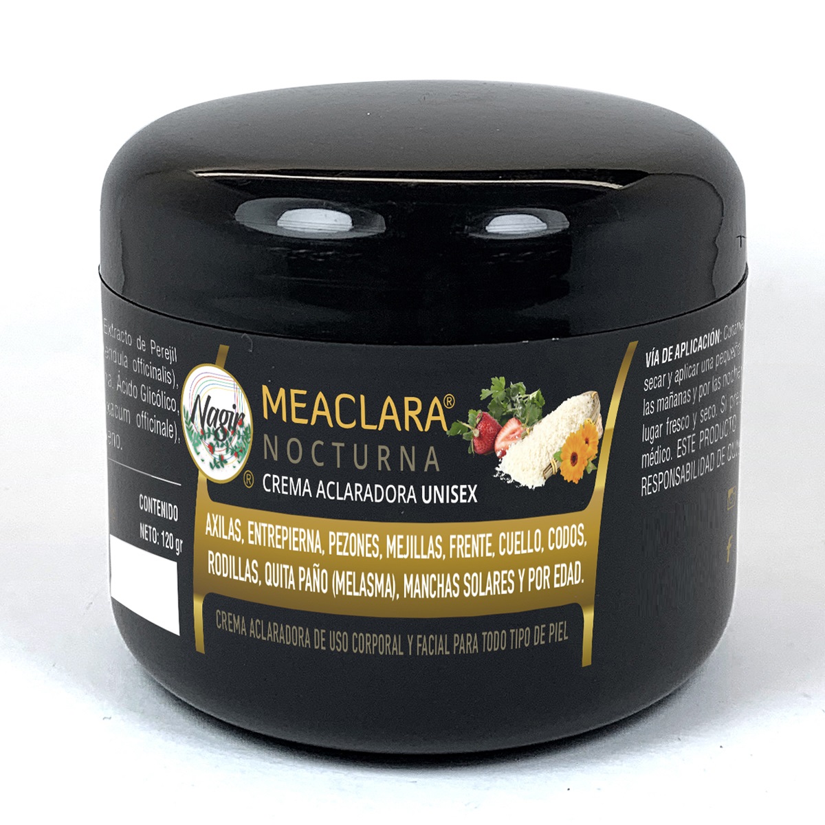 Crema Aclarante MEACLARA Nocturna de 120 g