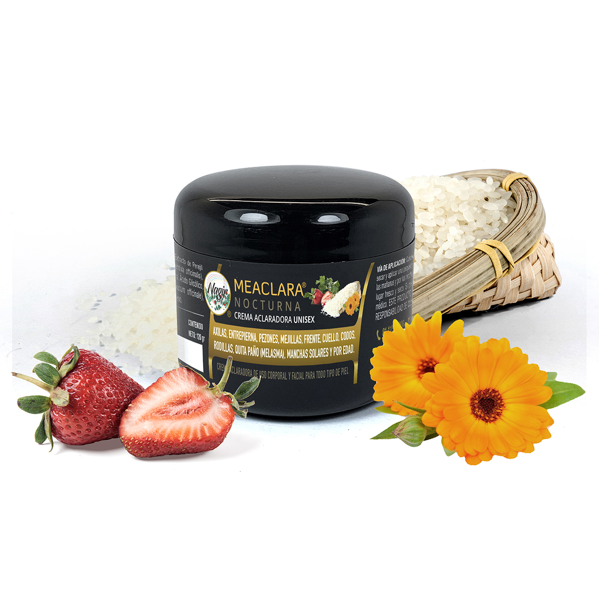 Crema Aclarante MEACLARA Nocturna de 120 g