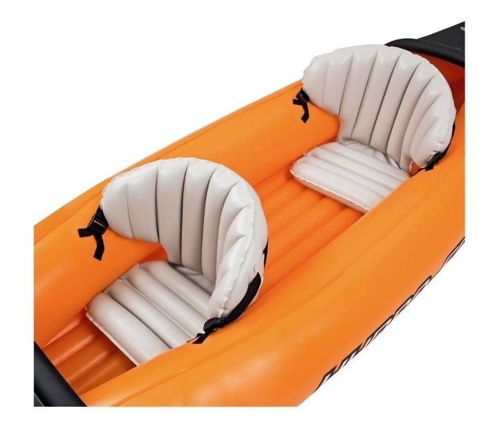Lancha/kayak Inflable 2 Personas Lite-rapid + Bomba + Remos