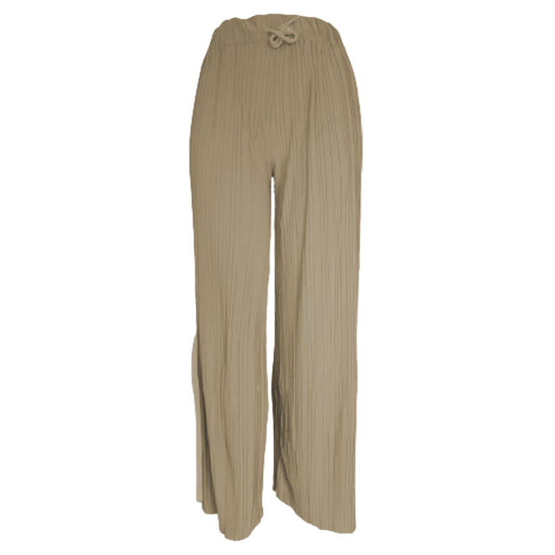 Pantalon plisado con cinta autoajustable Fashion Bouquet