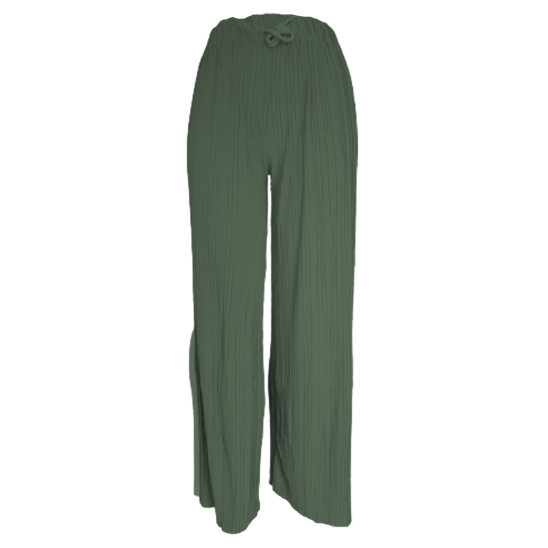Pantalon plisado con cinta autoajustable Fashion Bouquet