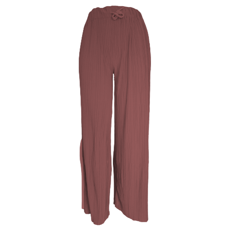 Pantalon plisado con cinta autoajustable Fashion Bouquet