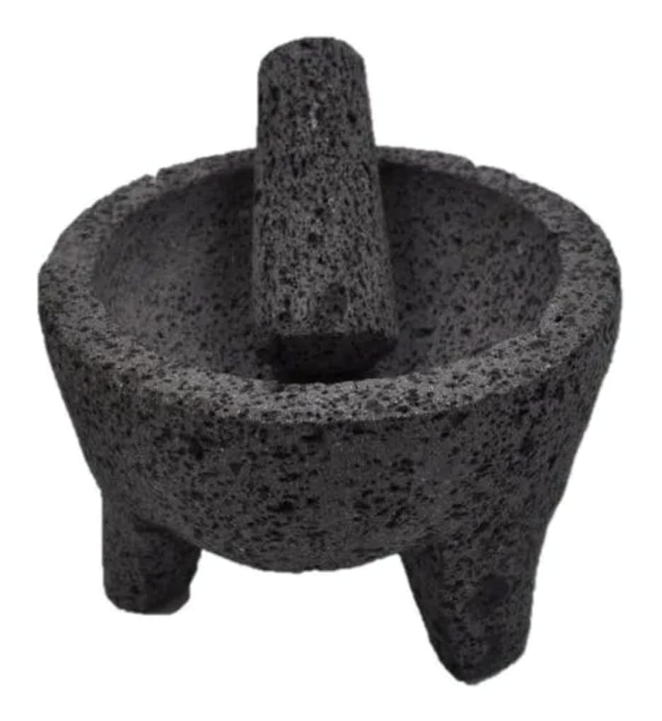 Molcajete Artesanal 8 Piedra Volcanica
