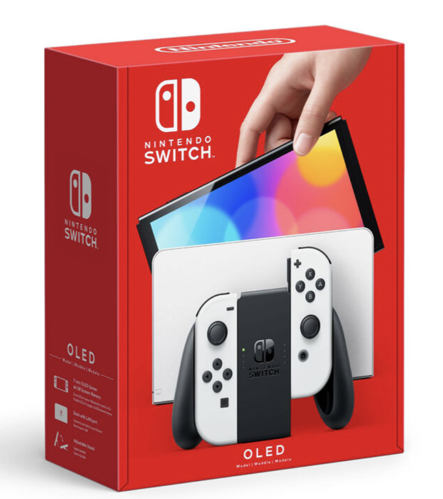 Nintendo Switch Modelo OLED Blanco 64GB.  Standard Edition