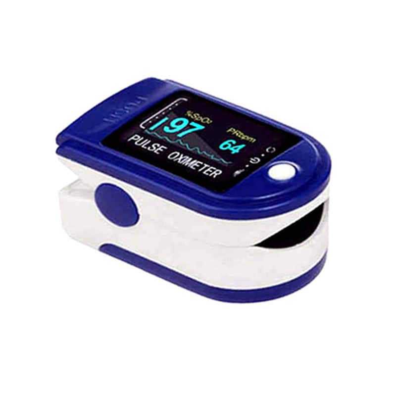 Oxímetro De Pulso de Dedo 4 en 1, Adulto Pediatrico Medico, Saturación De Oxígeno, Frecuencia Cardíaca, Frecuencia Respiratoria, Índice de Perfusión Sanguínea