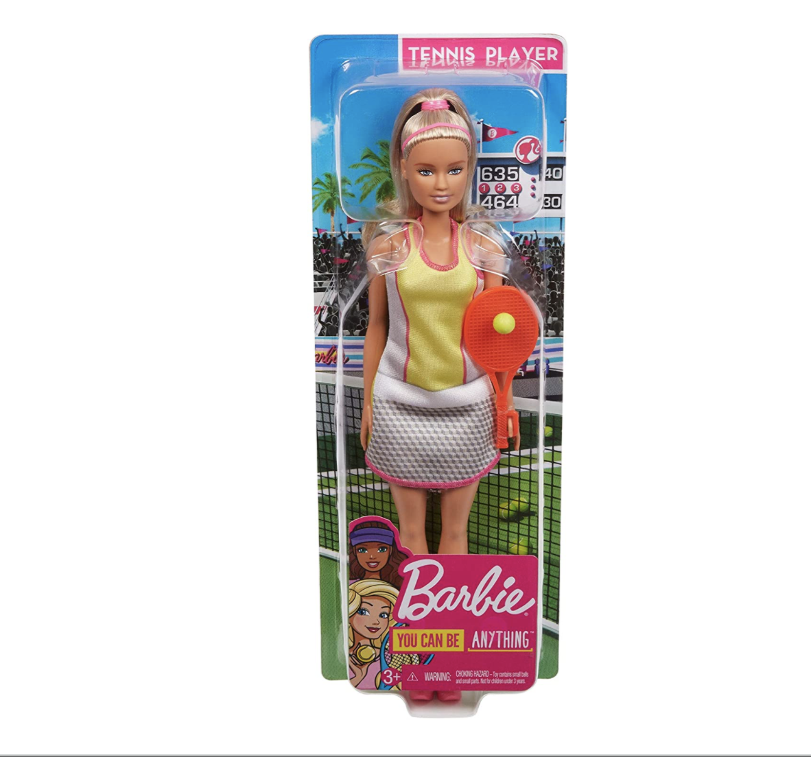 Barbie Profesiones Jugadora Tennis Tenista