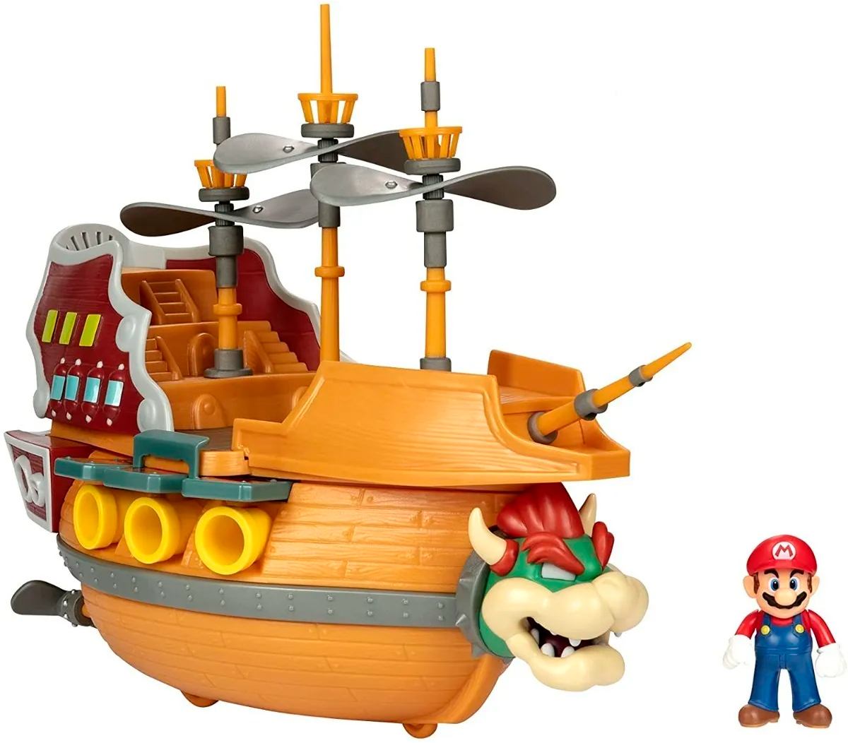 Super Mario Bros Barco Pirata