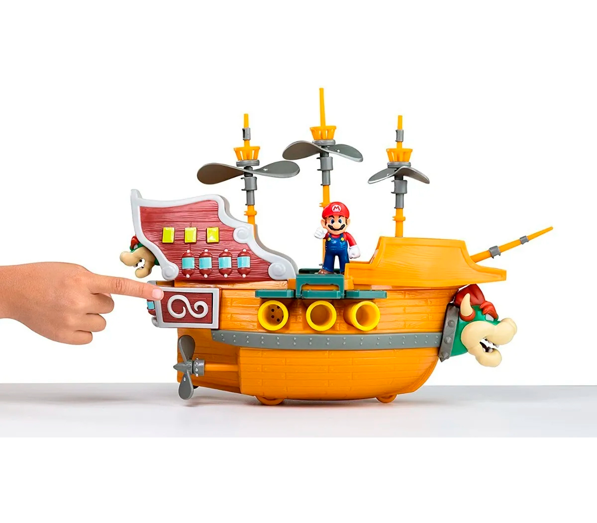 Super Mario Bros Barco Pirata