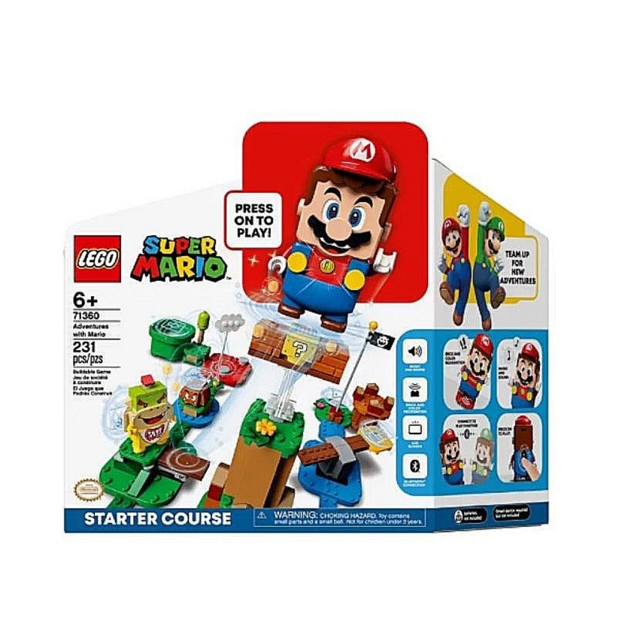 Lego Set De Recorrido Inicial Mario Bros