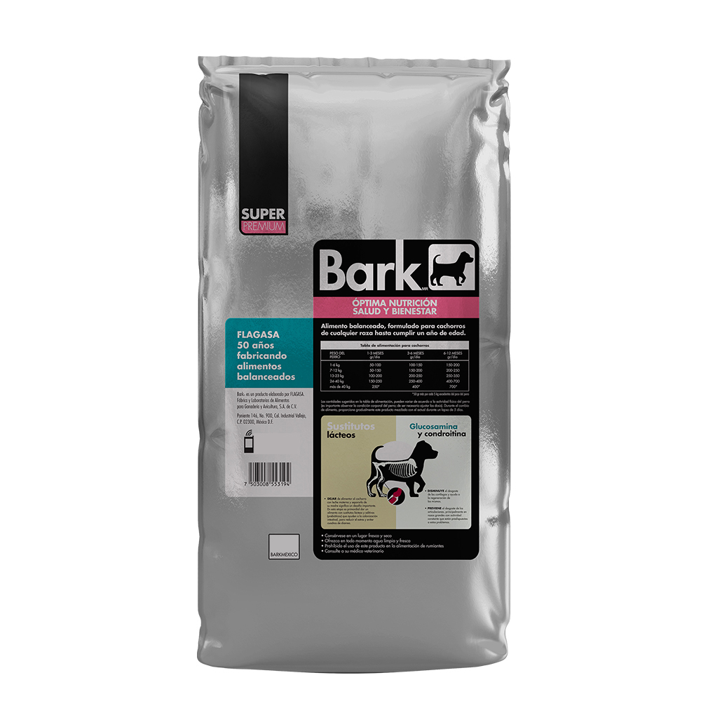 Croquetas Alimento para Perro BARK Cachorro 20Kg Super Premium