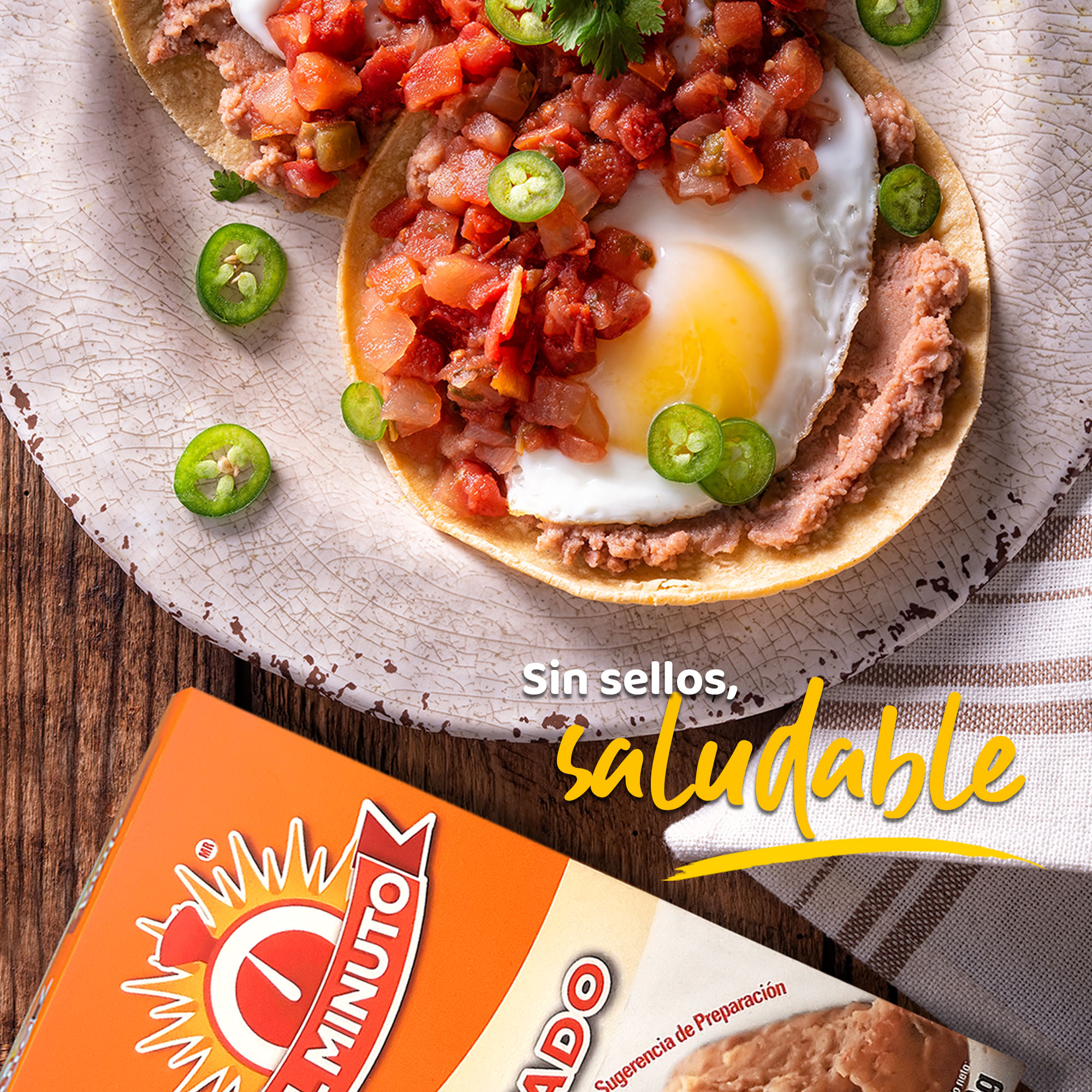 Frijol Al Minuto - bayo instantáneo - 3pack, rinde c/u 1.2 kg