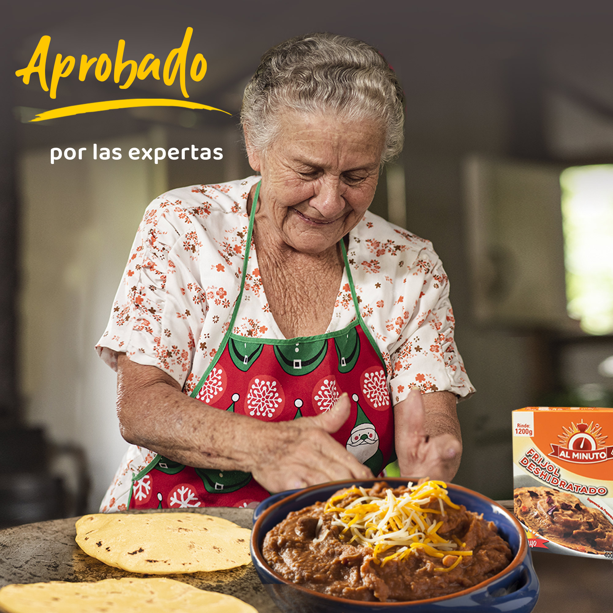 Frijol Al Minuto - bayo instantáneo - 3pack, rinde c/u 1.2 kg