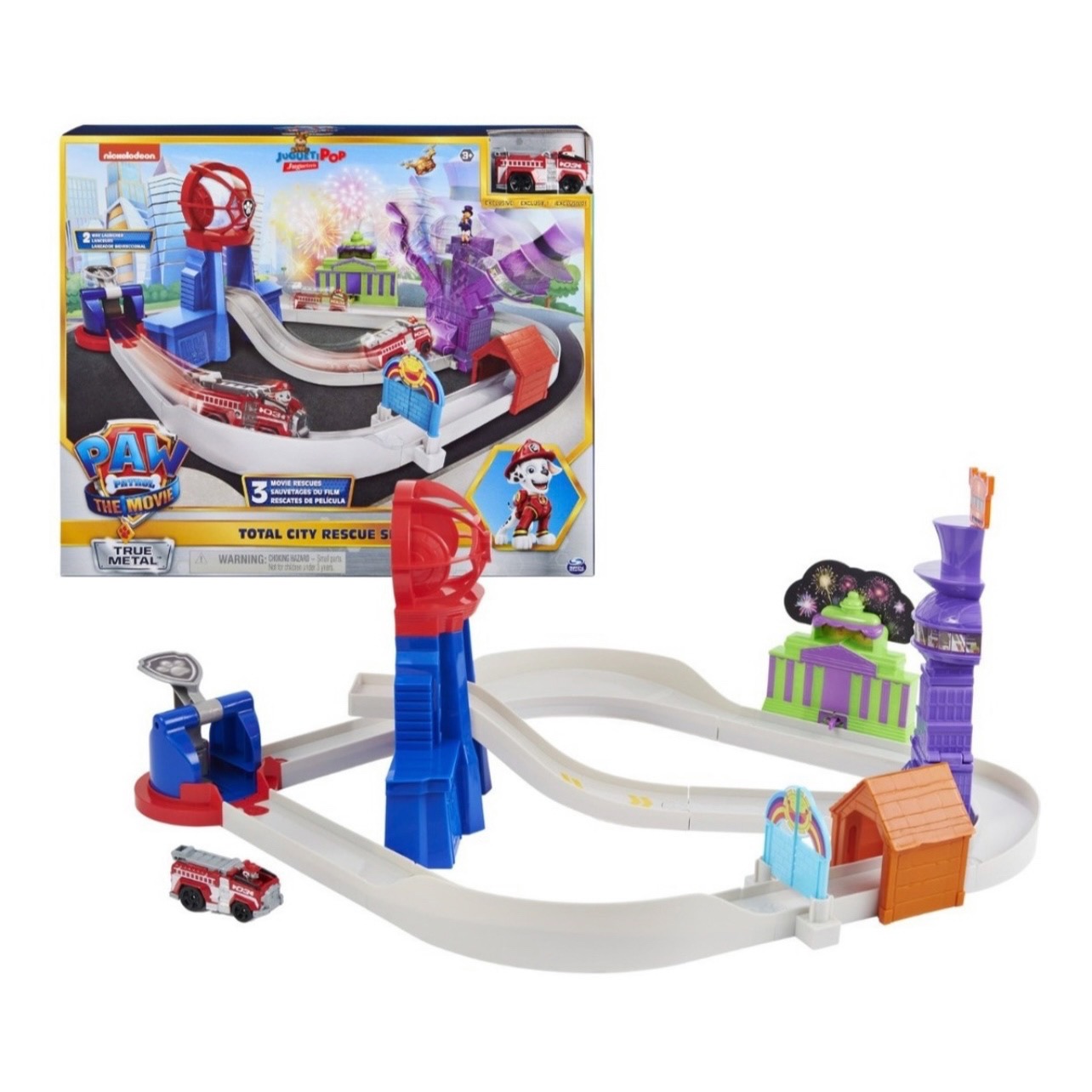 Paw Patrol, Pista Rescate En La Ciudad True Metal