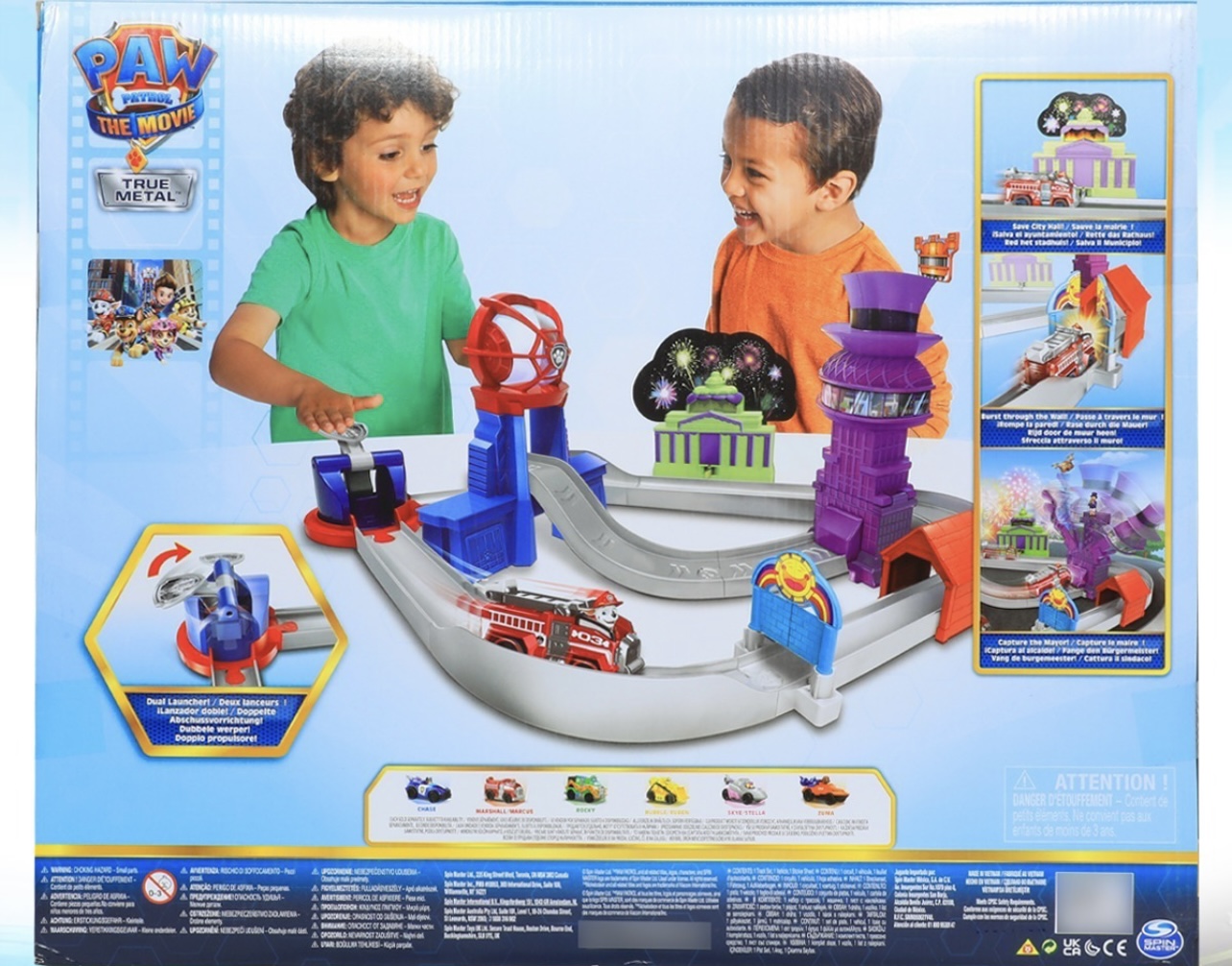 Paw Patrol, Pista Rescate En La Ciudad True Metal