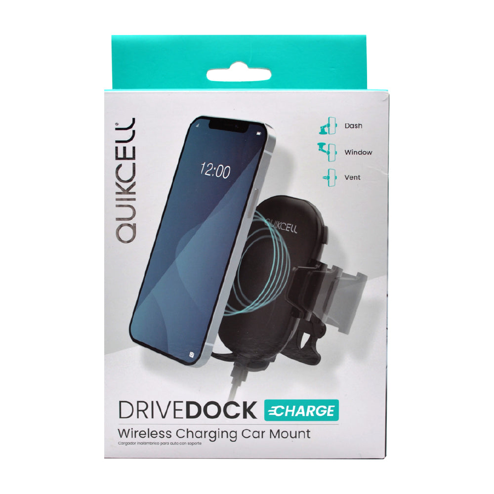 QUIKCELL SOPORTE DE AUTO CARGA INALAMBRICA