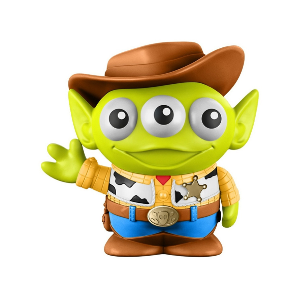 Disney Pixar Alien Remix Paquete Woody, Sulley, Duck Caboom