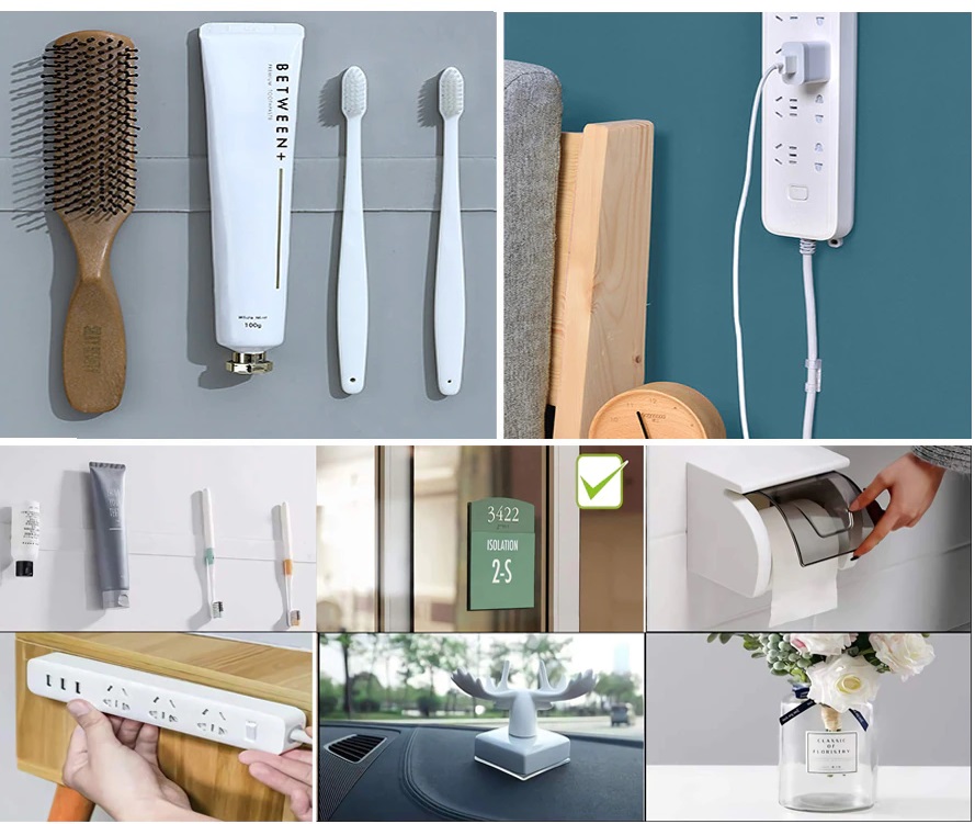 Cinta doble cara reutilizable transparente 3M