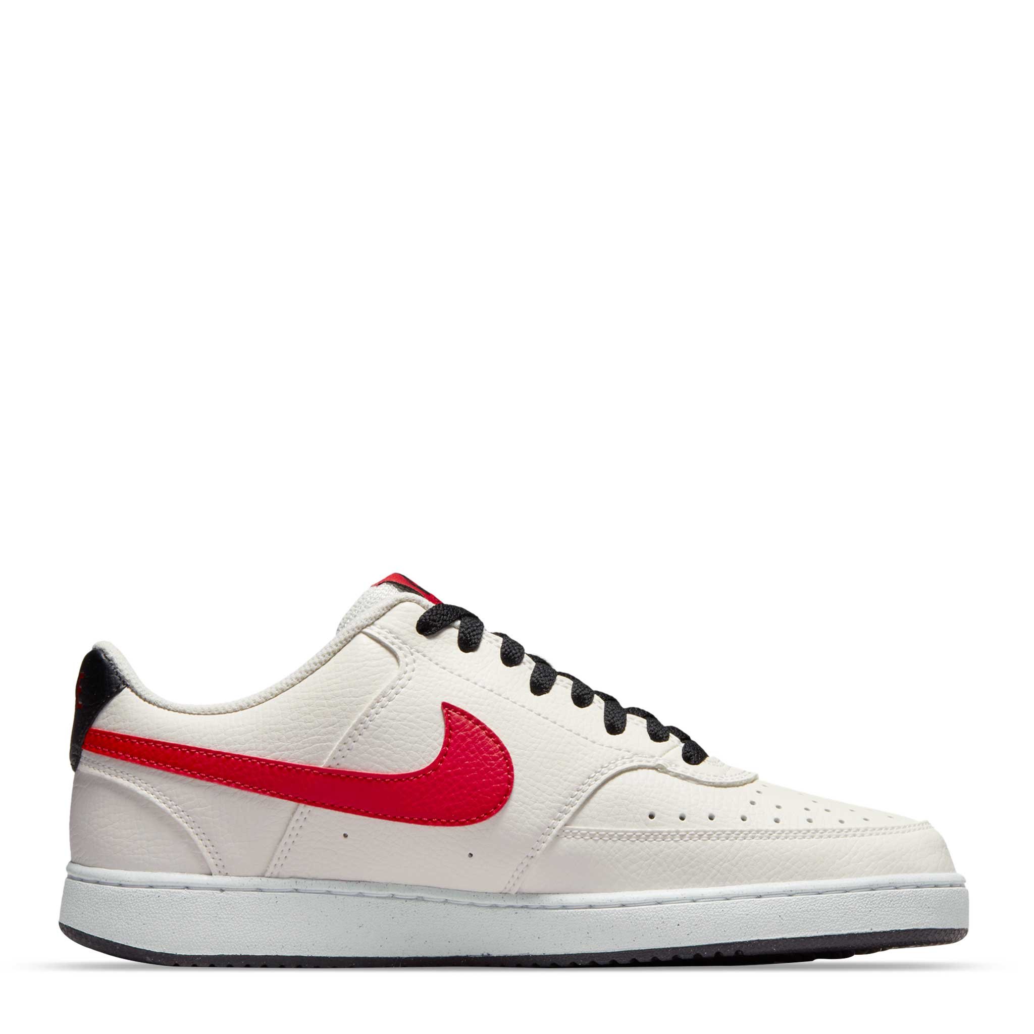 Tenis Nike Court Vision Low Beige Rojo Hombre DH2987-102