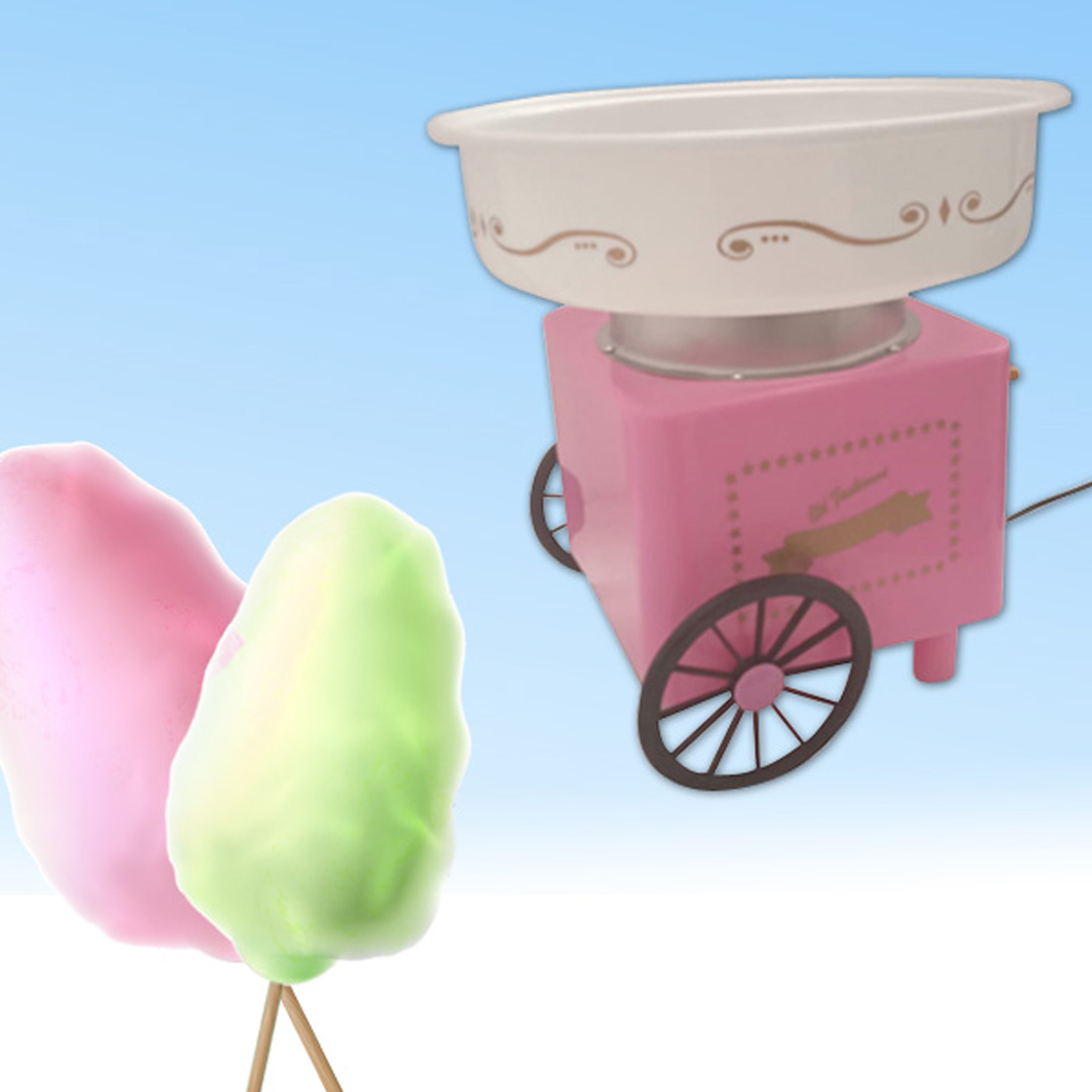 Máquina para hacer algodón de azúcar