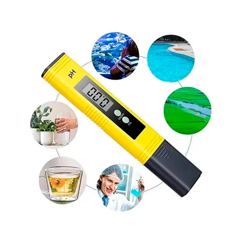 SEAFON Probador De Medidor Ph Digital Test De Agua De Bolsillo