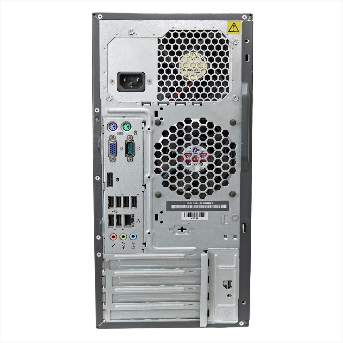 PC LENOVO M58P TWR-Core 2 Duo-E8400-4GB RAM, 250GB HDD-Monitor 19"-Windows 10 PRO- Equipo Clase B, Reacondicionado.