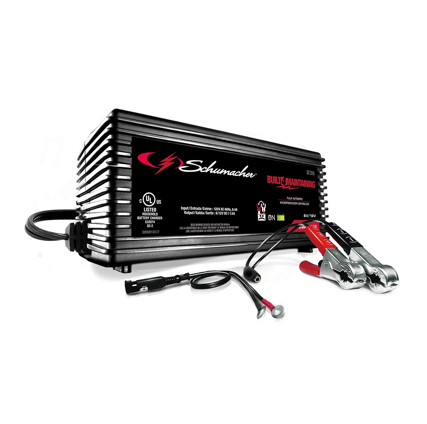 Cargador Mantenedor de memoria 6V/12V Schumacher SC1355