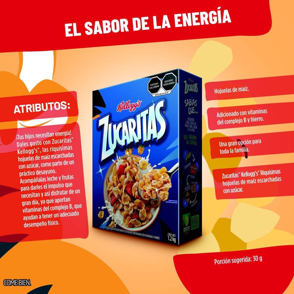 Cereal Zucaritas Kellogg's 1.2 kg