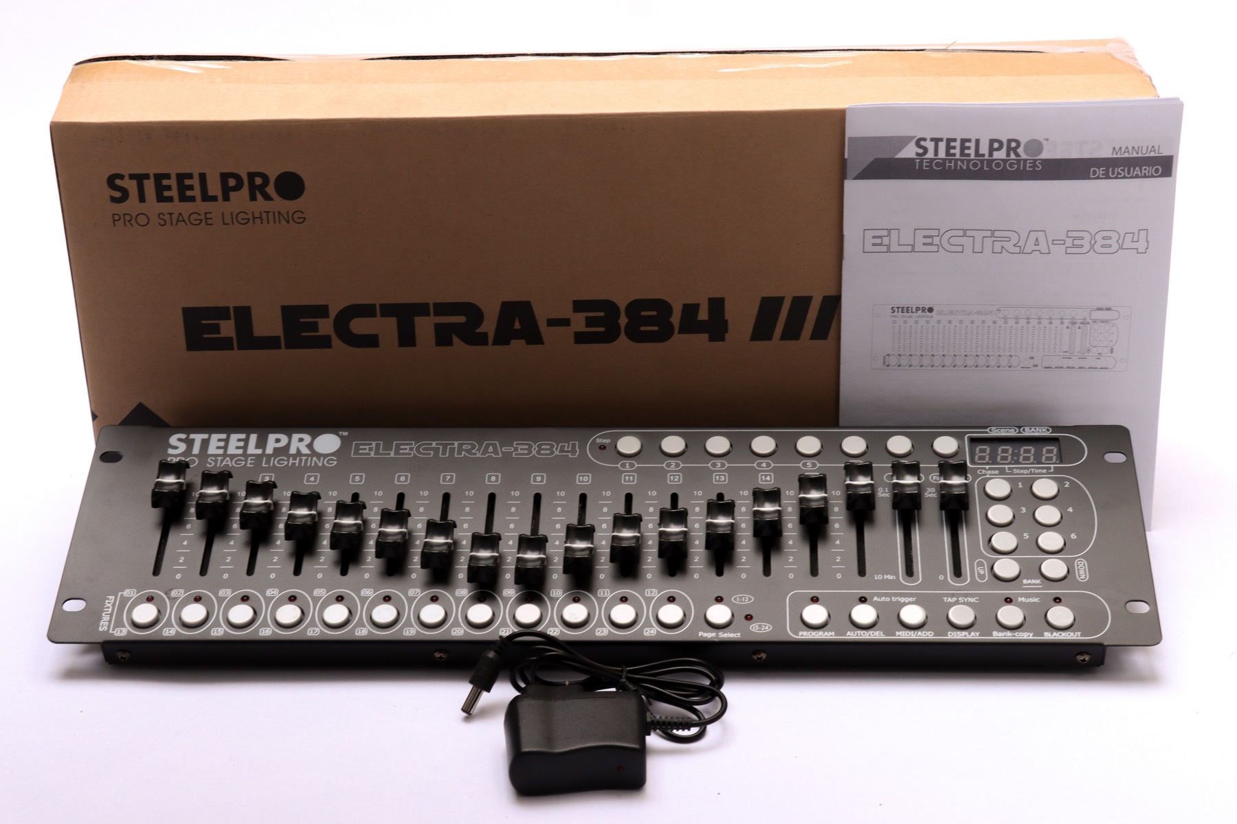 Controlador Profesional Dmx Electra 384- Steelpro