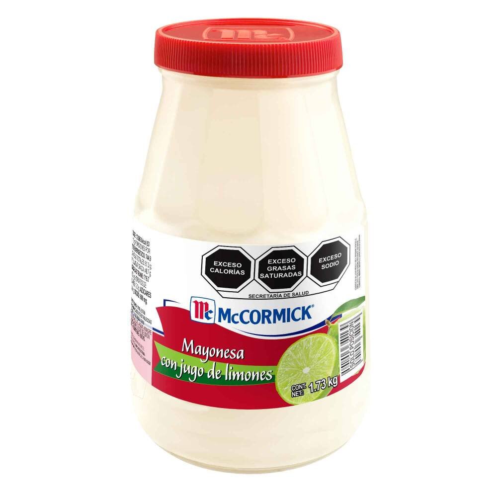 Mayonesa Mccormick Con Jugo De Limón 1.73 Kg