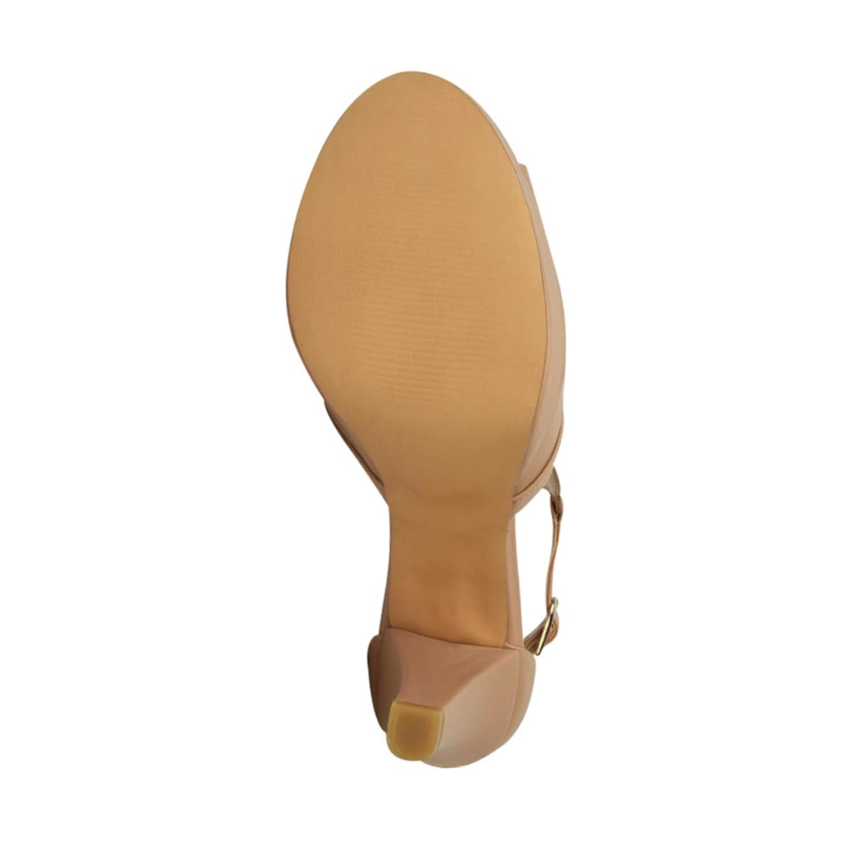 Sandalias de vestir marca Yaeli, con tacón alto, color beige, mod. 992331