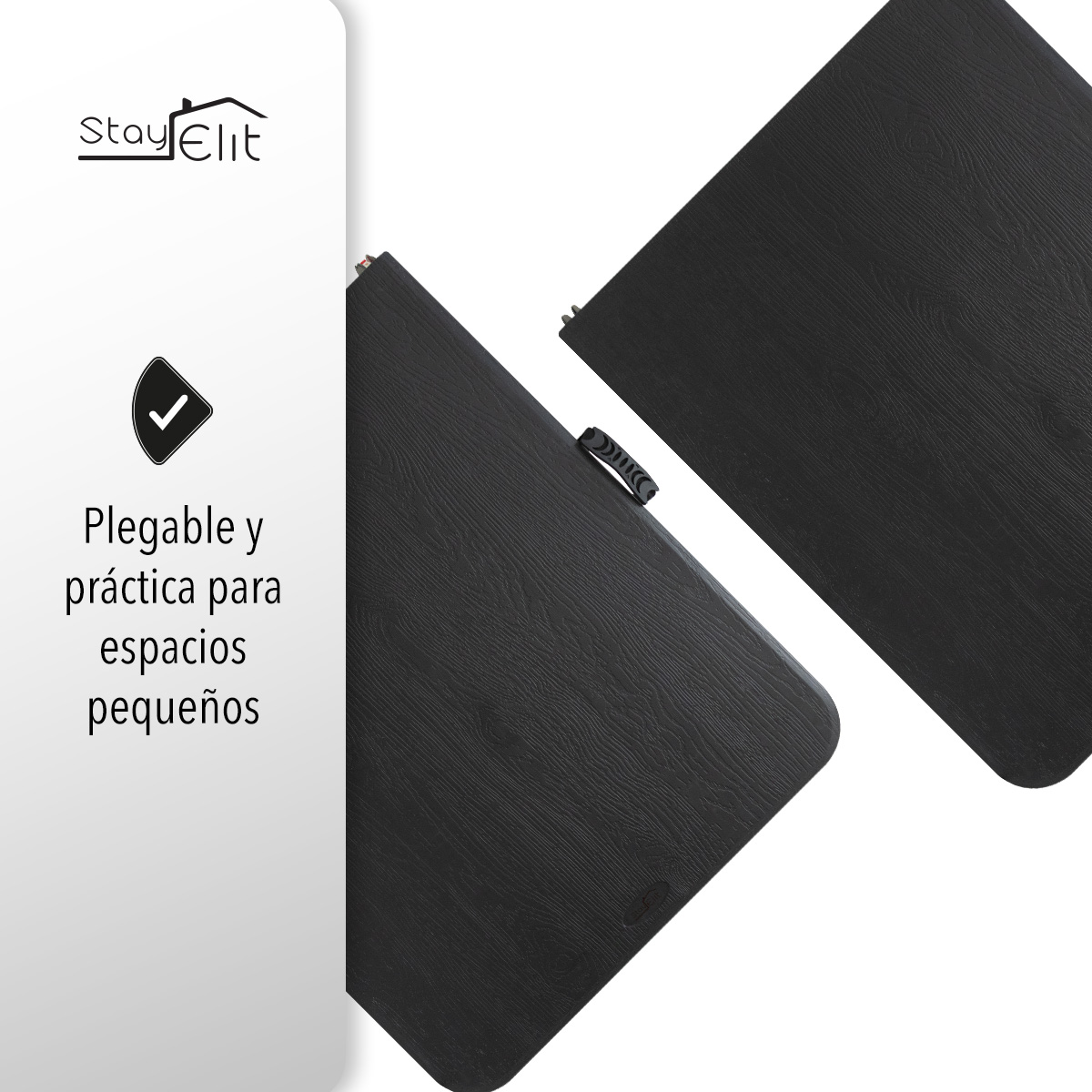 Mesa Plegable Tipo Madera 1.80 m Plastico Resistente Exterior.