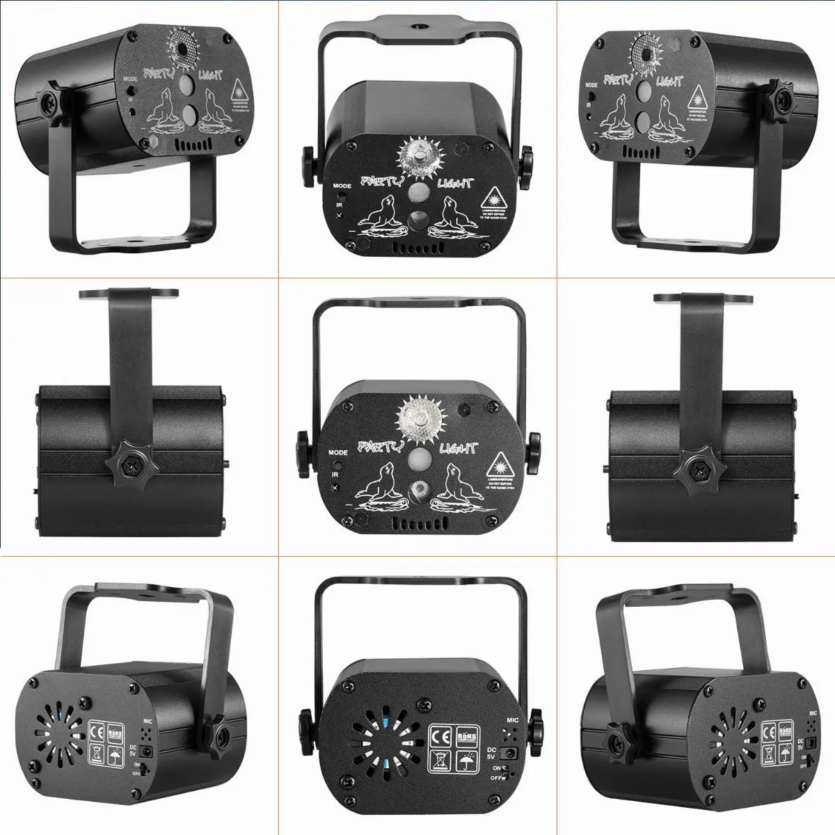 Proyector Control Remoto Party Luces Dj