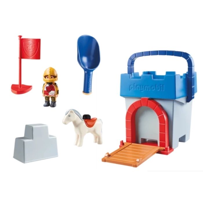 Playmobil Sand : Cubo Castillo 70340 Para La Arena Playa